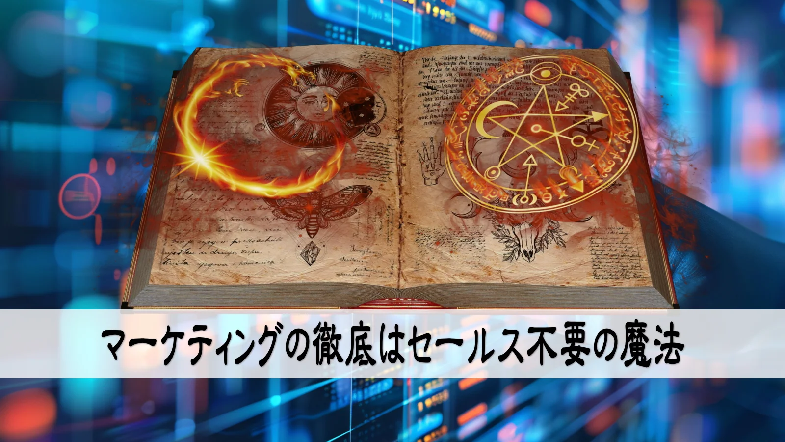 マーケティングの徹底はセールス不要の魔法